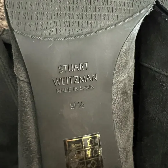 Stuart Weitzman Keenland Women's Knee High Boots Grey Suede