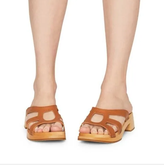 Swedish Hasbeens Luxury slipper clog sandals