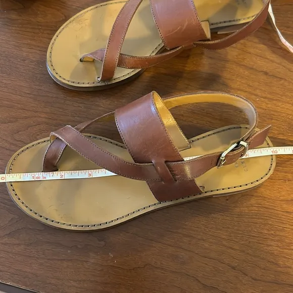 Sézane Lottie Leather Sandals