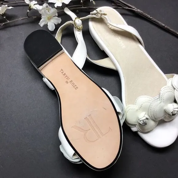 Taryn Rose Ida Flower Slingback Size 7M
