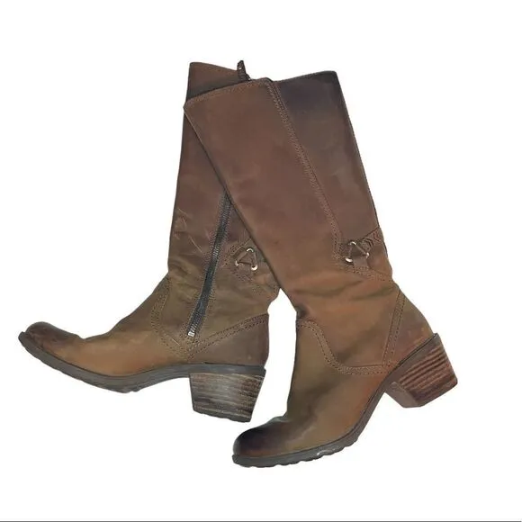 Teva Foxy Brown Waterproof Boots size 7