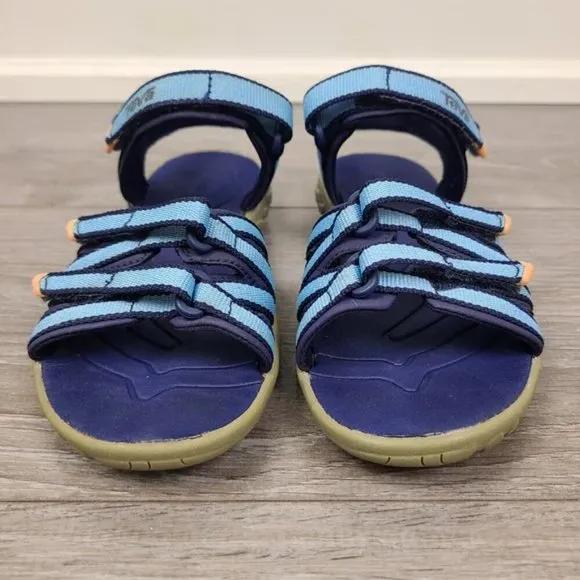 Teva Kids Unisex Alaskan Blue Tirra Youth Sandals Size 13 Little Kids