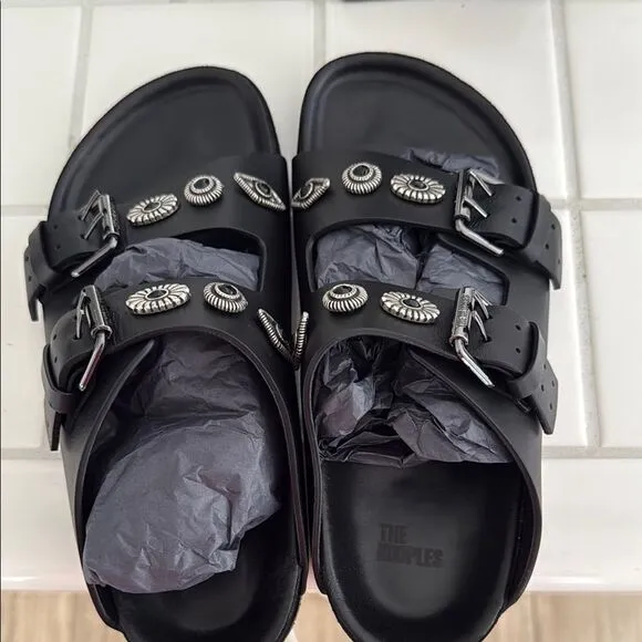 The Kooples Leather Sandals NWB size 38
