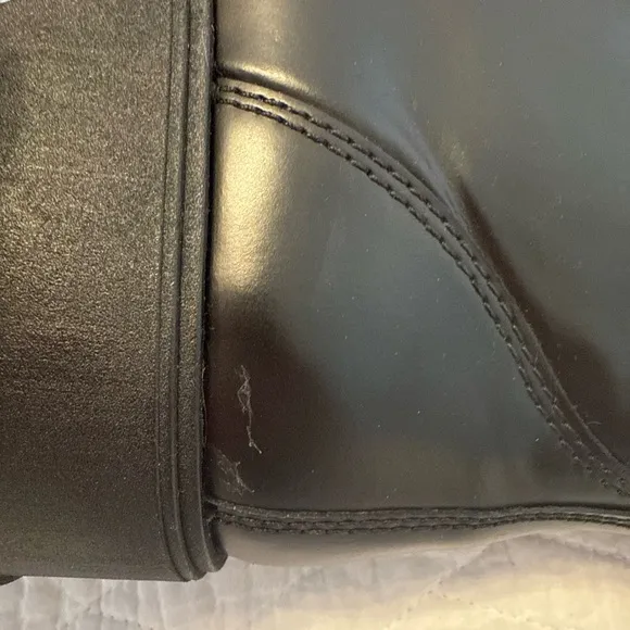 Thursday Boot Company Black Combat Boots with Chunky Sole