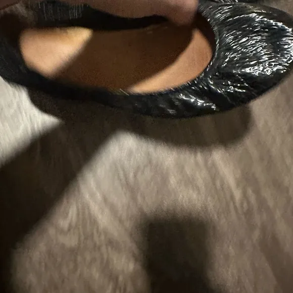 Tieks patent leather sandals