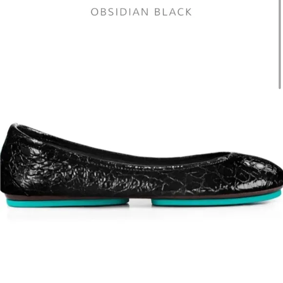 Tieks patent leather sandals