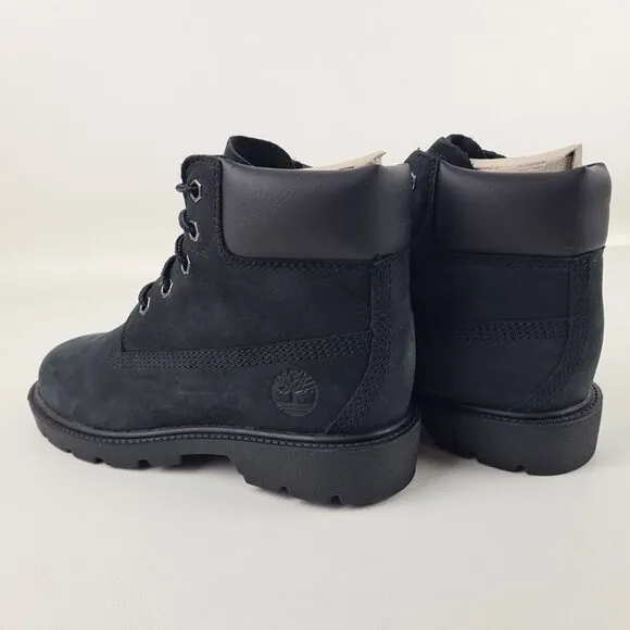 Timberland 6 In Classic Waterproof Boots Black Little Kids
