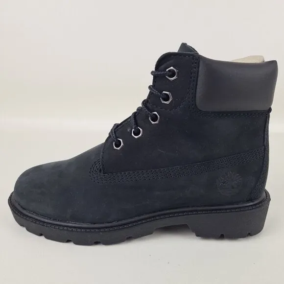 Timberland 6 In Classic Waterproof Boots Black Little Kids