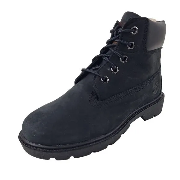 Timberland 6 In Classic Waterproof Boots Black Little Kids