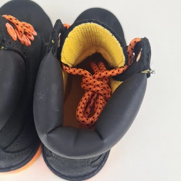 Timberland 6In Confections TODDLER Boots Outdoors Black Leather Size 10