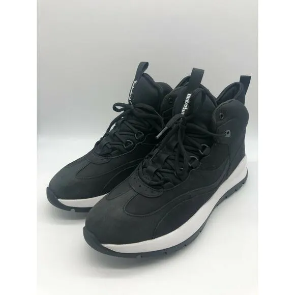 Timberland Boroughs Project Waterproof A2DTW Black Nubuck Mid Men's Boots Size14