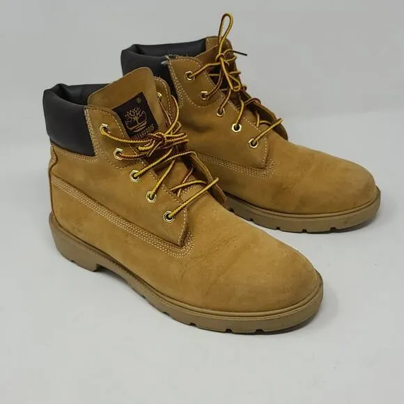 Timberland Classic 6&quot; Waterproof Wheat Kids Boots Size 6