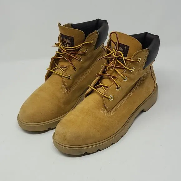 Timberland Classic 6&quot; Waterproof Wheat Kids Boots Size 6