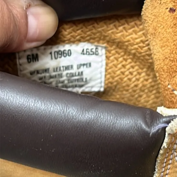 Timberland Classic Boot Tan Leather Boots Size 6