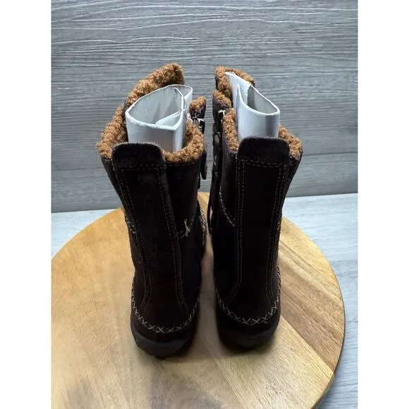 Timberland Girl's Winter Boots Oslo Express Brown 12.5 - NEW