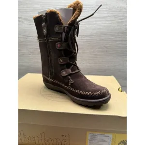 Timberland Girl's Winter Boots Oslo Express Brown 12.5 - NEW