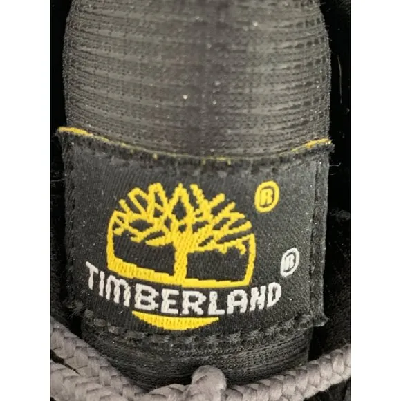 Timberland Mens Field Waterproof Hiking Boots Size 9.5 Gray Blue Primaloft EUC