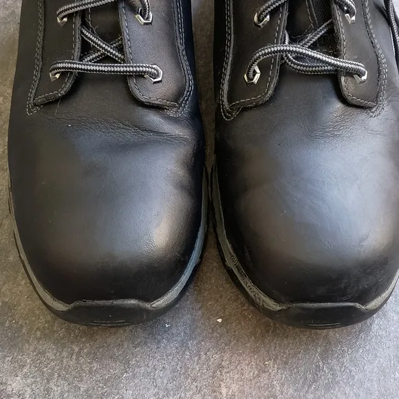 Timberland Pro Black Boots Steel Toe 12M A1RU5