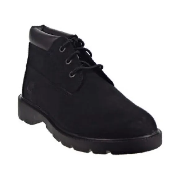 Timberland PRO Timberland Classic Chukka Boys Shoes Black Nubuck Size‎ 6.5Y