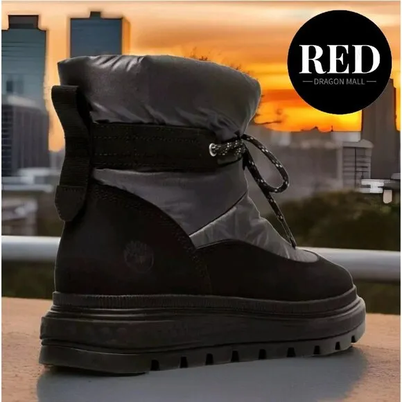 Timberland Ray City Waterproof Mid Hiking Boots - A5NM3 - Women's Size 8.5