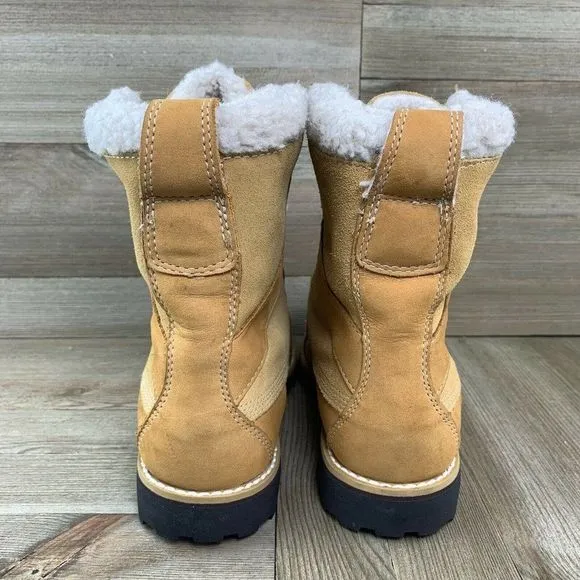 Timberland RICHMOND Boots Waterproof Fur Line Boots Kid‎ Sz 4 (Big Boy)