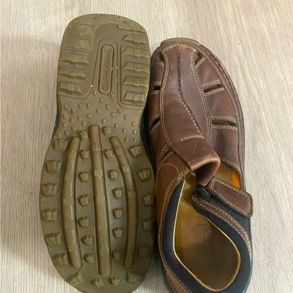 Timberland - Sandals - Brown Altamont leather men size 8