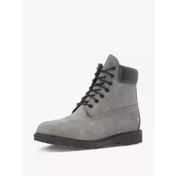 Timberland TB0A64YW033 Combat Boots Men's Gray Leather Waterproof Ankle TF2