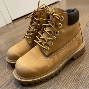 Timberland Toddlers Premium Nubuck Boots Wheat/Brown Waterproof Size 11
