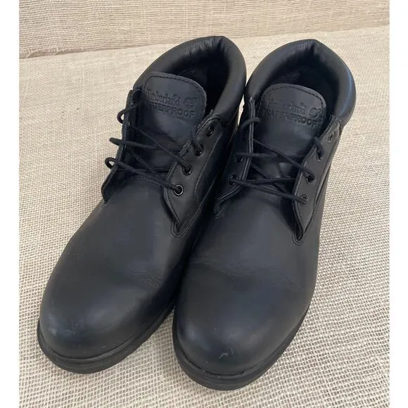Timberland Waterproof Chukka Boots Men's Style 50059 Size 11.5, BLACK