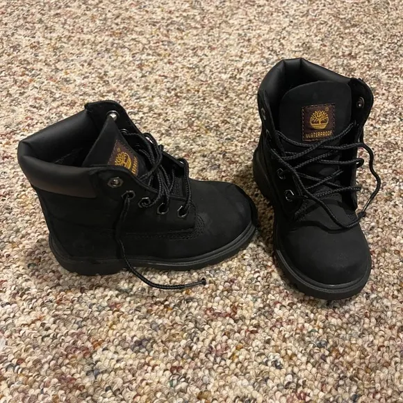 Timberland Waterproof Suede Toddler Boots