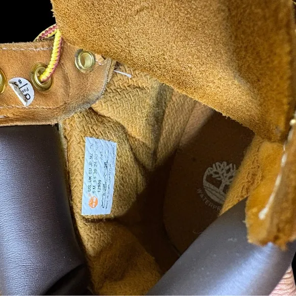 Timberland Waterproof Tan Boots Boy’s 6Y