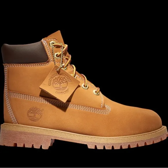 Timberland Waterproof Tan Boots Boy’s 6Y