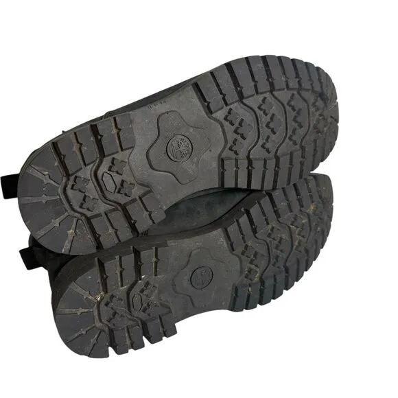 Timberlands Men's Hommes Waterproof‎ Black Sensor Flex Field Boots Size 11