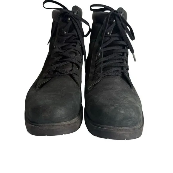 Timberlands Men's Hommes Waterproof‎ Black Sensor Flex Field Boots Size 11