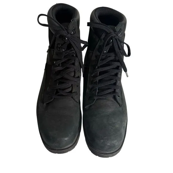 Timberlands Men's Hommes Waterproof‎ Black Sensor Flex Field Boots Size 11