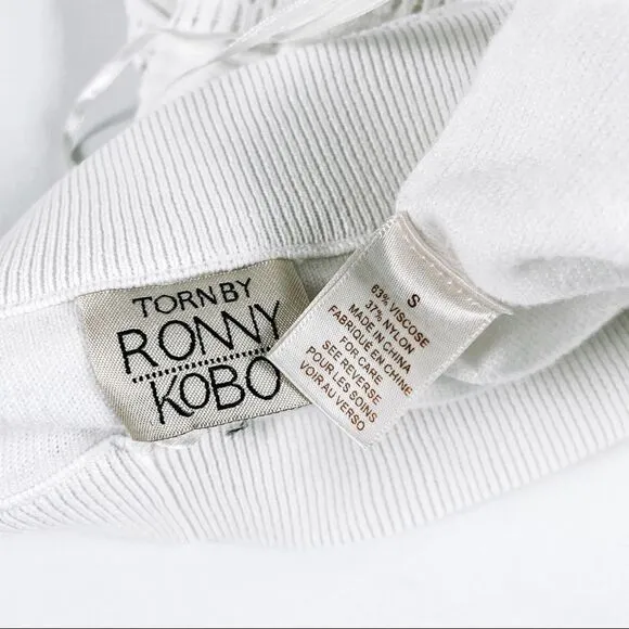 Torn by Ronny Kobo Knit Skirt