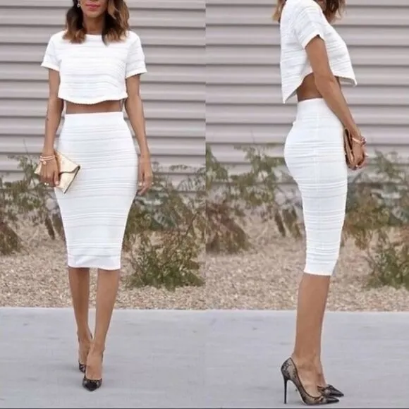 Torn by Ronny Kobo Knit Skirt