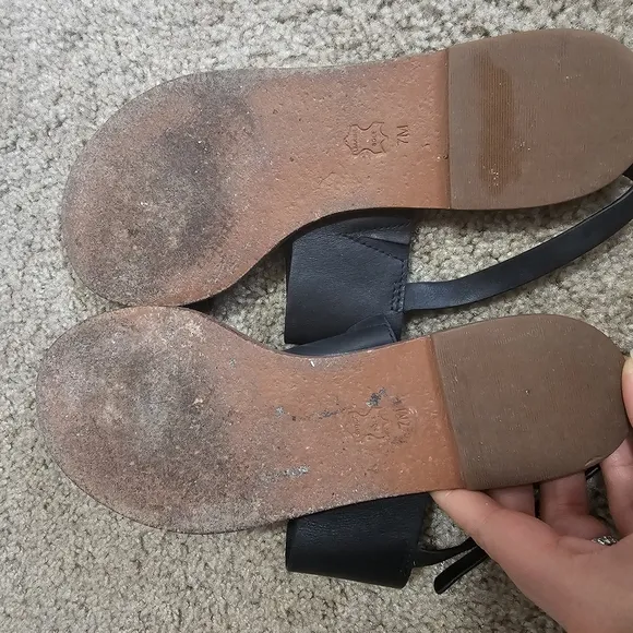 Tory Burch Black Slingback Sandals