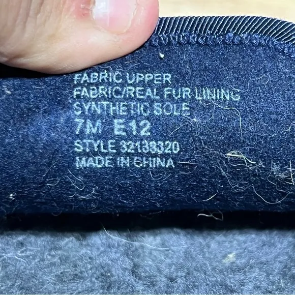Tory Burch Blue Wool Loafers