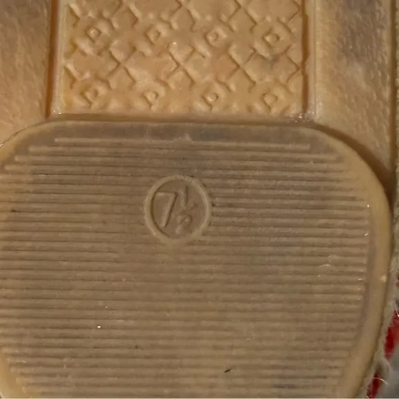 Tory Burch Flats 7.5 Samba Linen Piña Colada Coconut Slip On Espadrille Loafers