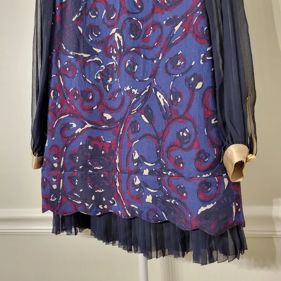 Tory Burch Silk Wool Dorrance Dress NWOT sz 2