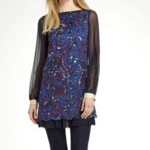 Tory Burch Silk Wool Dorrance Dress NWOT sz 2