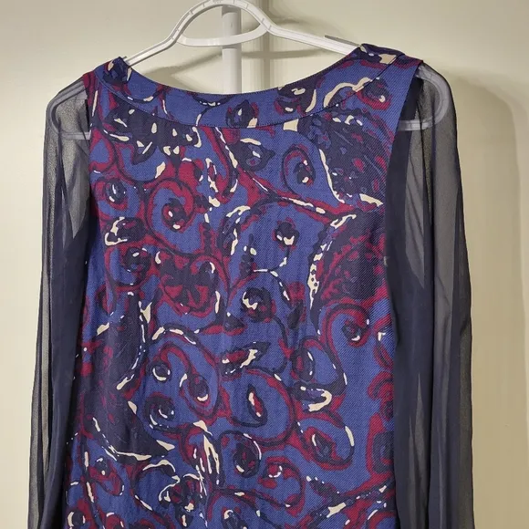 Tory Burch Silk Wool Dorrance Dress NWOT sz 2