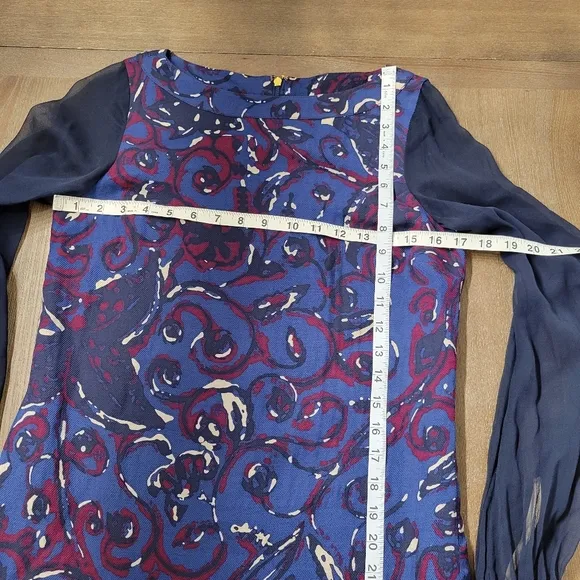 Tory Burch Silk Wool Dorrance Dress NWOT sz 2