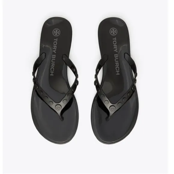 Tory Burch Studded Jelly Sandals