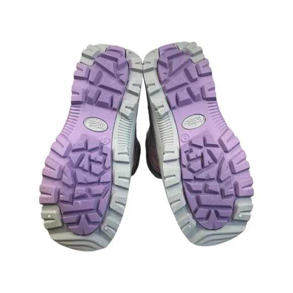 Totes girls Jenny purple waterproof shell winter boots
