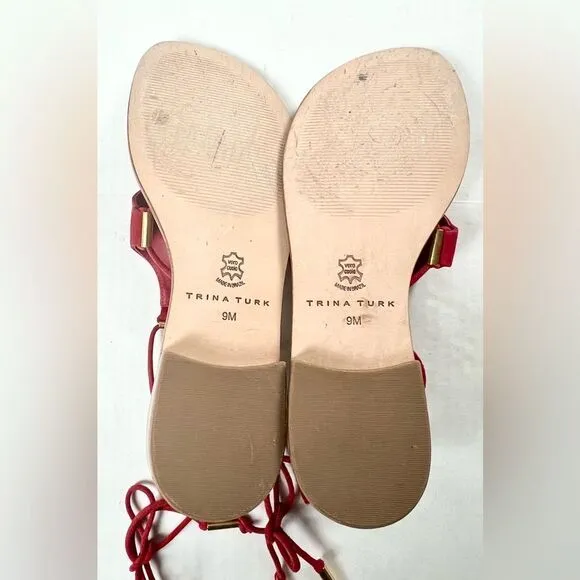 Trina Turk Bayley Suede Sandals