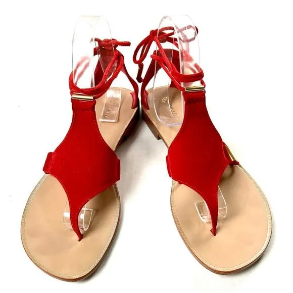 Trina Turk Bayley Suede Sandals