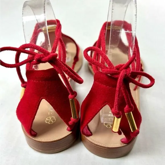 Trina Turk Bayley Suede Sandals