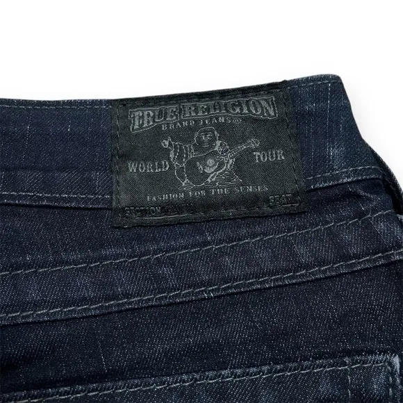 True Religion Womens 26 Sample Skinny Jeans Gwen Jodie Studded New Mid Rise Rare